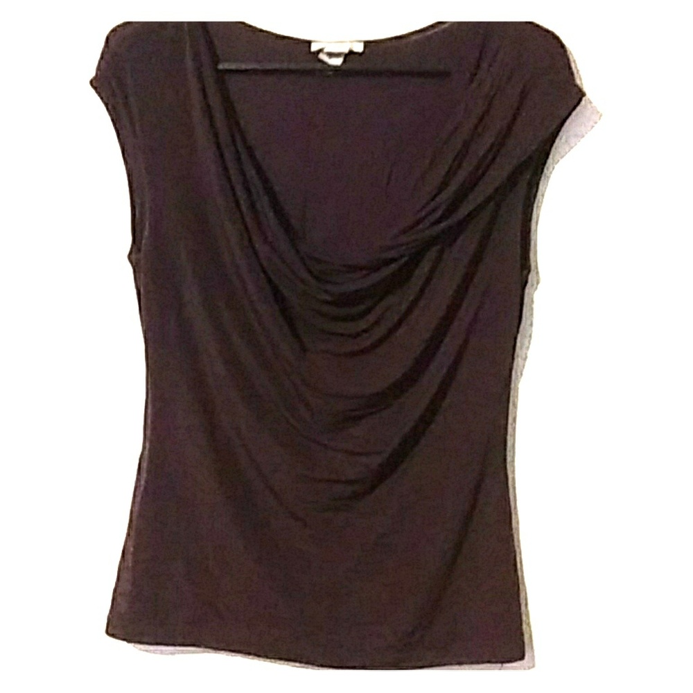 H&M dark purple sleeveless top